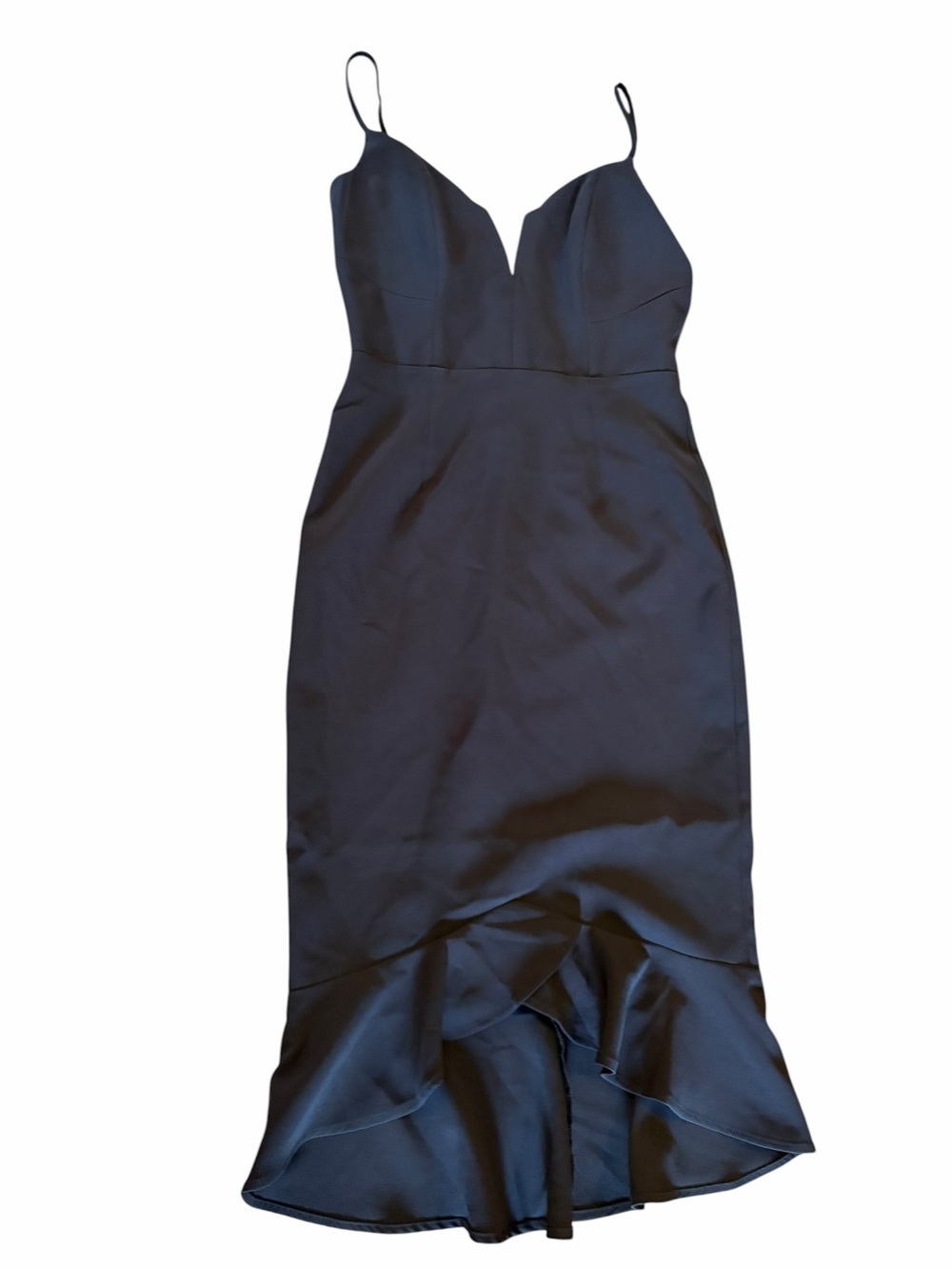 Bardot Kristen Peplum Flounce Dress Size 4 - Picture 5 of 11